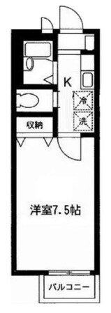 ソレーユ調布の物件間取画像